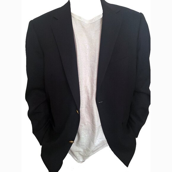 Sports Jacket Classic Fit in Dark Navy < size 40 > - Picture 1 of 10